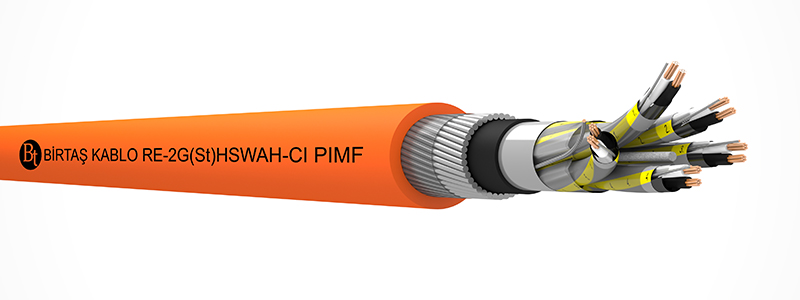 RE-2G(St)HSWAH-CI PIMF  90°C / 500 V Cu/SI/ISCR/OSCR/LSZH/LSZH